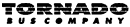 Tornado Bus Company Logo